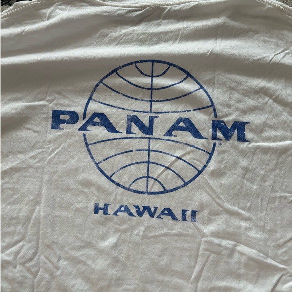 White Pan Am Hawaii T-Shirt for Men - Picture 5 of 5